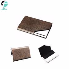 Part business card case, part credit card wallet, this leather card holder wallet has enough room to store all you need without being bulky in your pocket. Stainless Steel Multi Card Case Business Card Holder Wallet Credit Card Id Case Holder For Men Women Business Card Case Luxury Pu Leather China Card Holder And Id Case Price