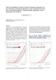 pdf hybrid sorting method angelos spartalis academia edu