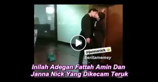 He is known for playing as adrian, the main character in the drama playboy itu suami aku. Video Pula Tersebar Inilah Adegan Fattah Amin Dan Janna Nick Yang Dikecam Teruk Berita Memey