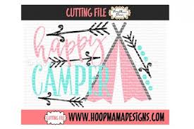 Free icons of camper in various design styles for web, mobile, and graphic design projects. Free Svg Happy Camper Download Free Svg Files Creative Fabrica