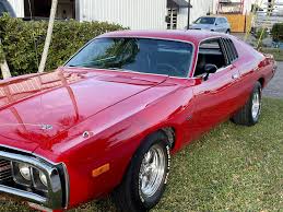Image result for Bright Red 1973 Dodge