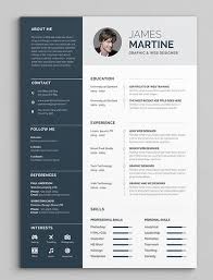 Best Resume Template Word Simple Resume Template Graphic Design Resume Resume Design Template