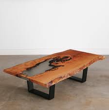 The natural beauty of the woods meets the allure of the contemporary city with this american trails collection. Cherry Coffee Table No 265 Elko Hardwoods Modern Live Edge Furniture Dining Coffee Tables Desks Benches