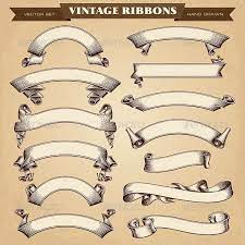 Vintage Ribbon Banners Vector Vintage Ribbon Banner Ribbon Banner Vintage Ribbon