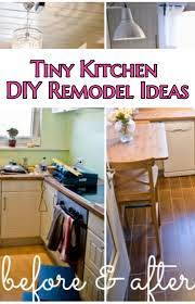 If you want to improve the look, style and function of your kitchen, but think the project is too complicated or expensive, diy's kitchen renovations is for you. Small Kitchen Ideas On A Budget Before After Remodel Pictures Of Tiny Kitchens Clever Diy Ideas Diy Kitchen Remodel Tiny Kitchen Remodel Budget Kitchen Remodel