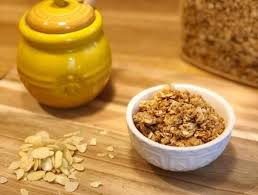 Honey And Almond Granola Recipe Almond Granola Almond Granola Recipe Honey Toast