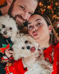 Our merriest christmas yet, so excited to marry my favorite human✨🥹🥰🎄