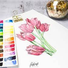 Aquarell Blumen Malen Leicht Gemacht Die Grosste Anleitung Im Netz