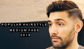 The style is a taper cut notable for landing just above the ears and in any way, the mid fade is a versatile men's haircut that works in combination with just about any haircut. Medium Skin Fade Quiff Haircut Side Part Mens Hair 2018 Carter Supply Company
