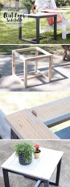 Enhance your outdoor space with a modern, durable end table from room & board. 40 Awesome Diy Side Table Ideas For Outdoors And Indoors Hative