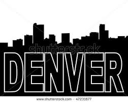 Black And White Denver Skyline Silhouette Denver Skyline Black Silhouette On White Illustration By Stephen Finn Via Shutterstock Denver Skyline Black Silhouette Skyline