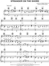 Acker Bilk Stranger On The Shore Sheet Music In F Major Transposable Download Print Sku Mn0063592
