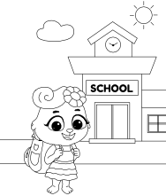 Babybus cartoon coloring pages fun games for kids coloring. Back To School Coloring Pages Printable Back To School Coloring Pages Rv Appstudios