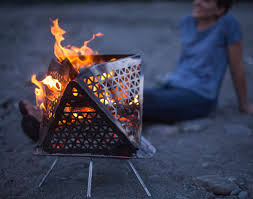 These portable fire pits sit low to the ground. Focano Portable Fire Pit Helps Novice Campers Start A Fire Easily Tuvie