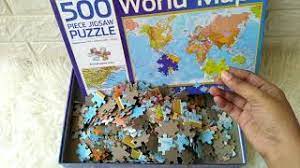 Maybe you would like to learn more about one of these? 500 Piece Jigsaw Puzzle World Map Youtube
