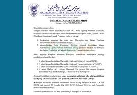 Proposal pendirian pondok pesantren tahfidz al qur. Surat Ketetapan Ma Had Aly Mhm Pondok Pesantren Lirboyo