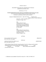 Perintah Potongsn Gaji Odt