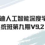 唐宇迪人工智能深度学习系统班第九期V9.2-课百万