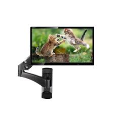 It is relatively simple in design and attached to your tv with a few bolts. 51 Lbs Tv Wall Mount Hydraulic Arm Adjustable Monitor Bracket Wall Mounted Tv Tv Wall Hydraulic Arm