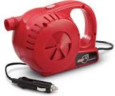 QuickPump 12V Electric Air Pump w/ Car Adapter, Inflates/Deflates Airbeds & Toys Coleman