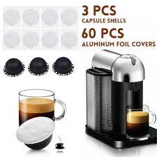 Check spelling or type a new query. Reusable Refill Coffee Machine Espresso Capsule Pods Shell For Nespresso Vertuo Buy At A Low Prices On Joom E Commerce Platform