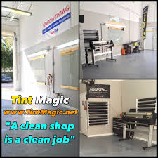Your local window covering specialists. Tint Magic Window Tinting Work Area Tint Magic Window Tinting Coral Springs
