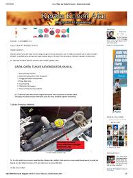 Kereta yang dipandu harus memiliki tekanan angin yang mencukupi pada tayarnya. Cara Tukar Air Radiator Kancil Kereta Kancil Aku