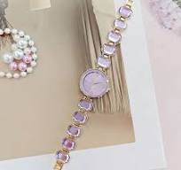 Women's Quartz Watch Fashion Big Gem Emerald Luxury ...
