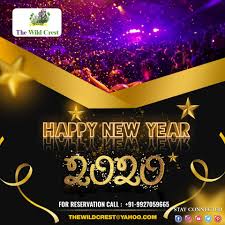The Wild Crest Wishing You All Good Things On This New Year Have Fun Joy Peace Love Care Luck And S Holiday Packaging Happy New Year 2020 Happy New Year