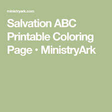 It is as simple as abc. Pin On Salvation Book