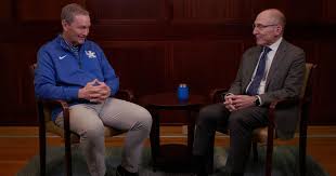 Behind the Blue': UK President Eli Capilouto and outgoing Athletics  Director Mitch Barnhart reflect on 'passing the baton' | UKNow