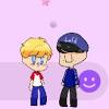 Pick up a shimeji with the mouse pointer, drag them around, and drop them where you want. 1