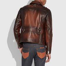 Coach Official Site Designer Handbags Wallets Clothing Menswear Shoes More Leather Shirt Mens Clothing Styles Leather Jacket Men