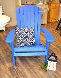 Amish Blue Poly Adirondack Chair Blue Patio Furniture Quality Outdoor Furniture Furniture