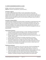 The following description of the administrative assistant job. We Have A Sjnc St Joseph S Neighborhood Center Inc Facebook