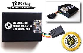 Bmw Mini R55 R56 Elv Counter Steering Wheel Column Lock Emulator Repair Fix Ebay