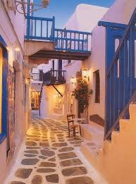 Santorini Street Favorite Places And Spaces Beautiful Places Places Places Around The World