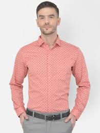 Buy Online Pink Printed Formal Shirt From Shirts For Men By Canary London For 989 At 45 Off 2022 Limeroad Com