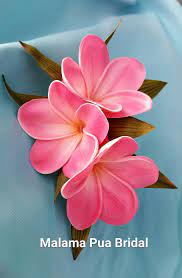 Hawaiian Plumeria Hair Flower Hair Accessories Real Touch Flower Bridal Hair Clip Beach Fascinator Wedding Headpiece Custom Hair Comb Flowers In Hair Real Touch Flowers Bridal Hair Clip