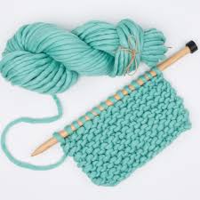 I didn't need a whole skein, just about half a skein of each should work for a pillow. 15 Mm Us 19 Straight Knitting Needles Knit Design Studio Super Chunky Yarns Chunky Knitted Blankets Chunky Knitwear Knitting Kits