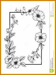 Download 38,521 flower border free vectors. Flower Frame Sketch Flower Sketch Images Wildflower Drawing Flower Sketches