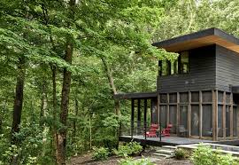 Както виждате от заглавието, за мен pandemonium е cabin in the woods. Photo 14 Of 15 In A Matte Black Cabin Strikes The Perfect Balance Between Rustic And Refined Dwell