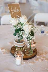frmorgandes rondins rondins centre centre bocal table table bocal photo centre de table mariage deco table mariage champetre deco mariage champetre