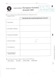 This worksheet talks about the technological advancements that shaped the european explorations. Voyages Of Exploration Worksheet Printable Worksheets And Activities For Teachers Parents Tutors And Homeschool Families