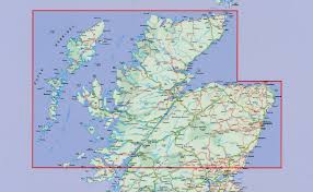 Zelf op rondreis door schotland? Wegenkaart Landkaart Highlands Of Scotland Philip S 9781849075121 Reisboekwinkel De Zwerver