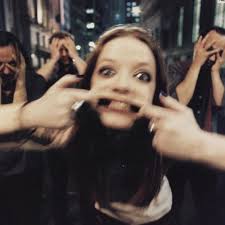 When we were very young and we had just finished making our first garbage  record. Top of the world ma. Pic courtesy of @stephanesednaoui