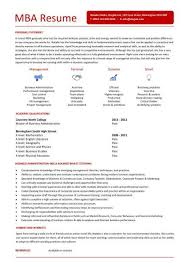 Career objective for mba is an essential element of your resume when applying for mba opportunities. Mba Resume Example