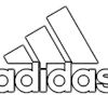 Download and print these adidas coloring pages for free. 1