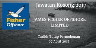 Email mohon kerja jangan submit email kosong dgn resume je tau nak kerja kena mohon secara professional. Jawatan Kosong James Fisher Offshore Limited April 2017 Interpersonal Skills Fluent English Budgeting