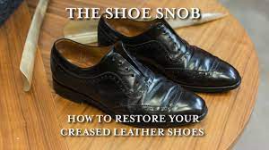 How to avoid creasing on leather shoes; How To Restore Your Creased Leather Shoes Video Tutorial The Shoe Snob Blog